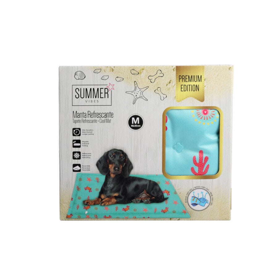 Summer Vibes Cool Mat Premium Manta Refrescante para perros, , large image number null